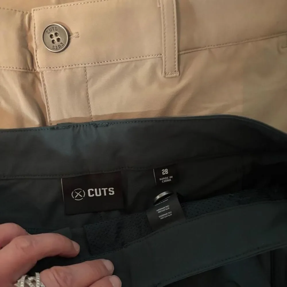 Cuts Men's Tan and Khaki Shorts